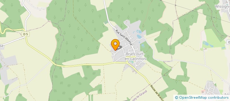 localisation de l'entreprise MADAME FLORELLE RICHARD à BRANCOURT-EN-LAONNOIS