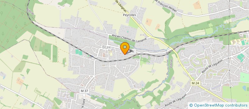 localisation de l'entreprise MADAME FLORENCE ABADIE  BRAX