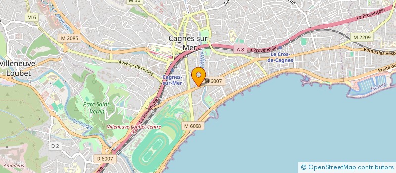 localisation de l'entreprise MADAME FLORENCE ABARNOU à CAGNES-SUR-MER