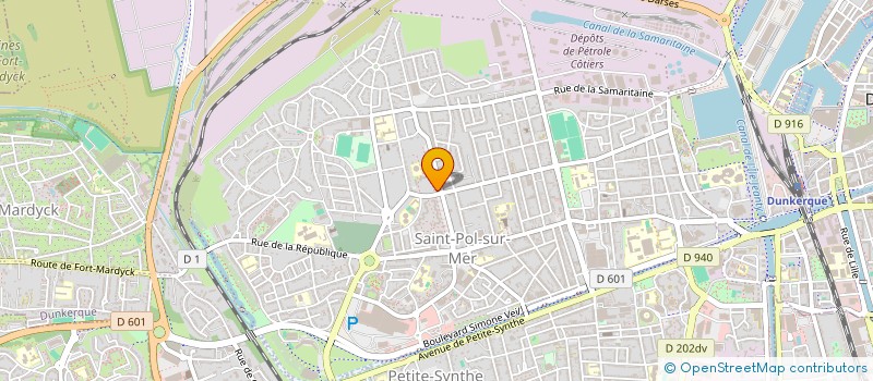 localisation de l'entreprise MADAME FLORENCE ABEELE à DUNKERQUE