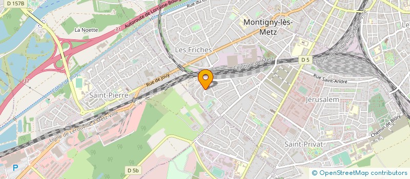 localisation de l'entreprise MADAME FLORENCE ABRUZZESE à MONTIGNY-LES-METZ