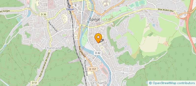 localisation de l'entreprise MADAME FLORENCE ABRY à EPINAL