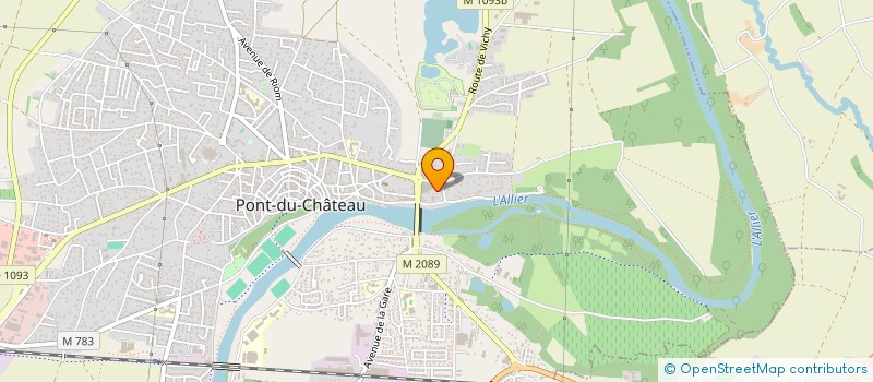 localisation de l'entreprise MADAME FLORENCE AGAY  PONT-DU-CHATEAU