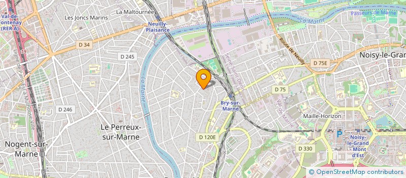 localisation de l'entreprise MADAME FLORENCE AGIN  BRY-SUR-MARNE