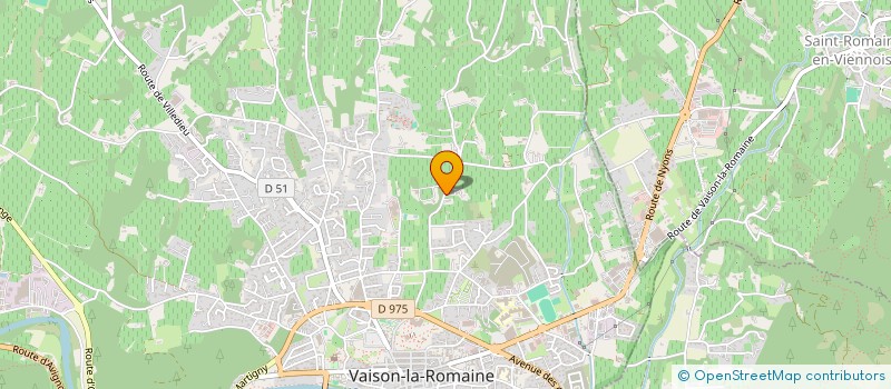 localisation de l'entreprise MADAME FLORENCE ALBRE  VAISON-LA-ROMAINE