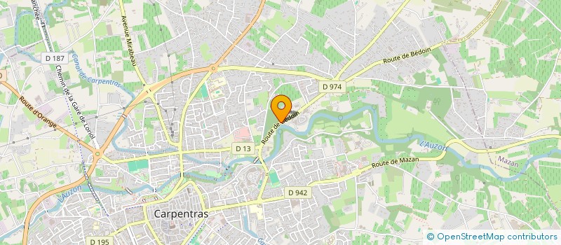 localisation de l'entreprise MADAME FLORENCE ALCIDE à CARPENTRAS