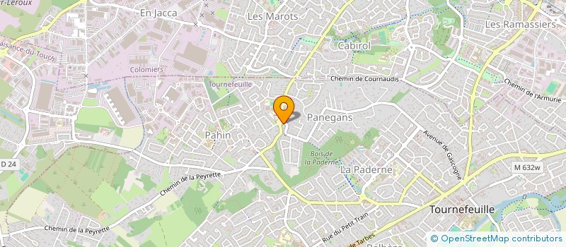 localisation de l'entreprise MADAME FLORENCE ALIBERT  TOURNEFEUILLE