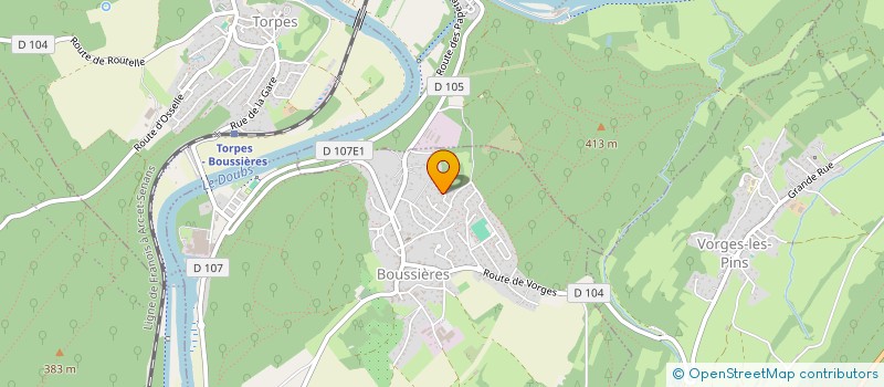 localisation de l'entreprise MADAME FLORENCE ALLEMAND  MONTFERRAND LE CHATEAU