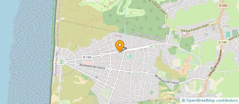 localisation de l'entreprise MADAME FLORENCE ALLEMON  CUCQ