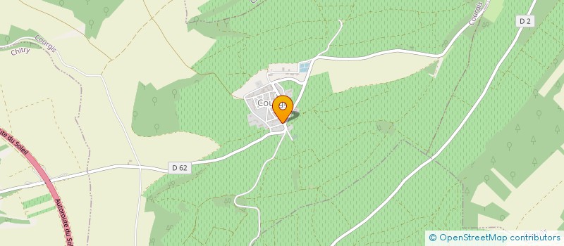 localisation de l'entreprise MADAME FLORENCE ALMEIDA DA SILVA  COURGIS