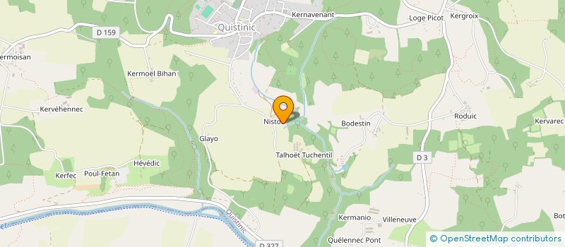 localisation de l'entreprise MADAME FLORENCE AMAT  QUISTINIC