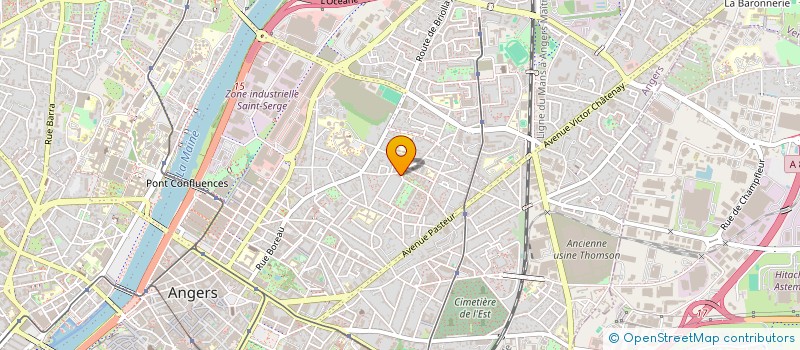 localisation de l'entreprise MADAME FLORENCE APPERCE  ANGERS