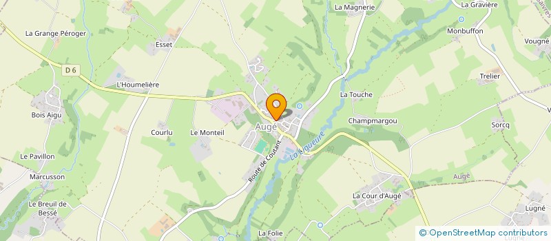 localisation de l'entreprise MADAME FLORENCE ARISTIDE  AUGE