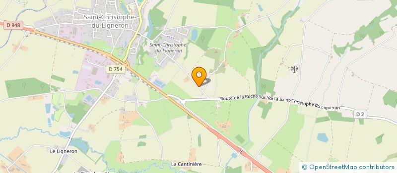 localisation de l'entreprise MADAME FLORENCE ARRACHEPIED  SAINT-CHRISTOPHE-DU-LIGNERON