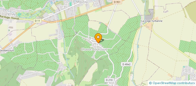 localisation de l'entreprise MADAME FLORENCE ARVOIS  CHAVOT-COURCOURT