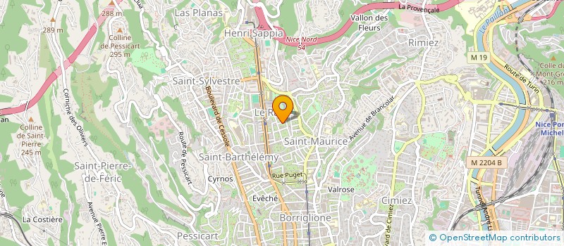 localisation de l'entreprise MADAME FLORENCE AUCANTE à NICE