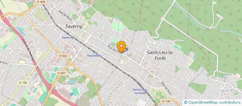 localisation de l'entreprise MADAME FLORENCE AUGUSTIN  TAVERNY