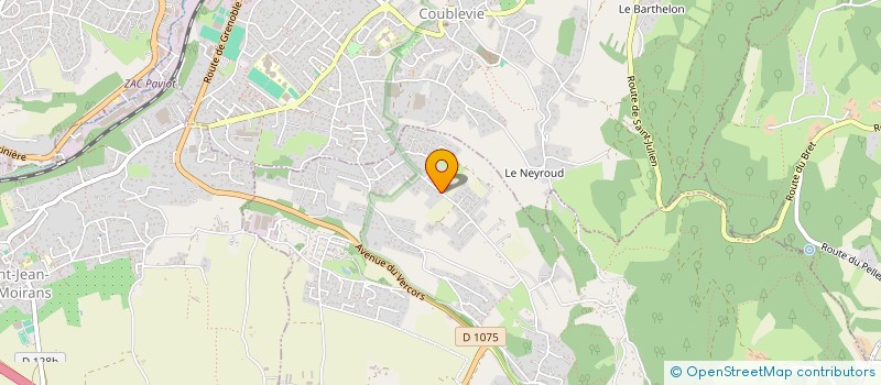 localisation de l'entreprise MADAME FLORENCE AUSSEL à LA BUISSE