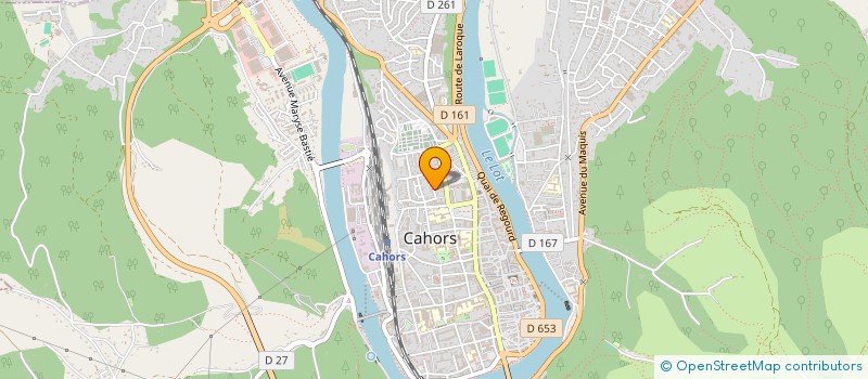 localisation de l'entreprise MADAME FLORENCE AZAM  CAHORS