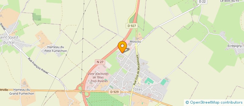 localisation de l'entreprise MADAME FLORENCE BADIN  TOTES