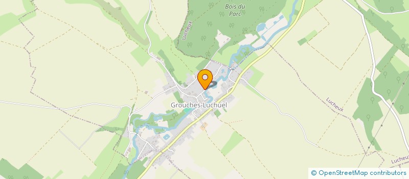 localisation de l'entreprise MADAME FLORENCE BAILLEUX  LUCHEUX