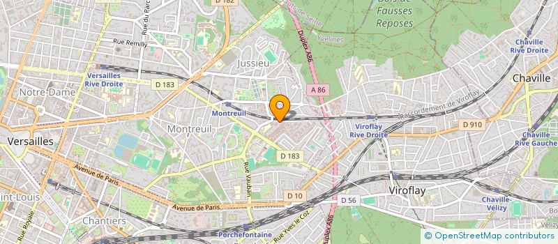 localisation de l'entreprise MADAME FLORENCE BALE à VERSAILLES