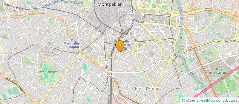 localisation de l'entreprise MADAME FLORENCE BALLESTRACCI à MONTPELLIER