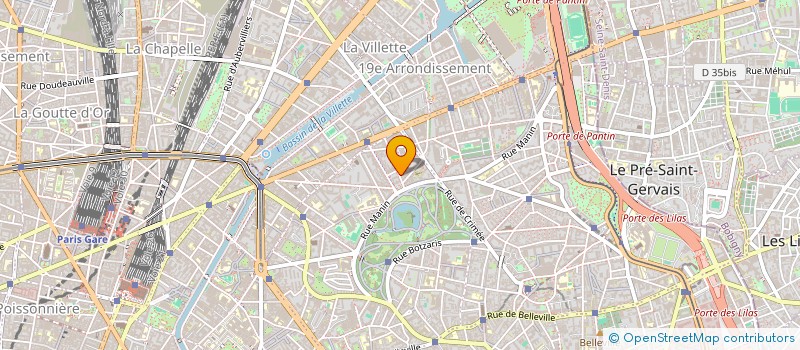 localisation de l'entreprise MADAME FLORENCE BANDRIER  PARIS