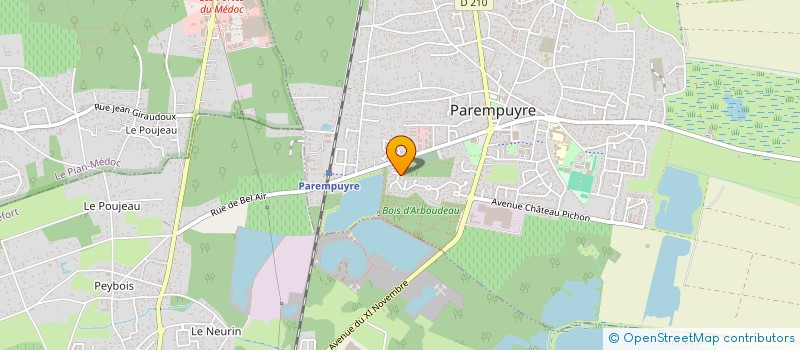 localisation de l'entreprise MADAME FLORENCE BANNES  PAREMPUYRE