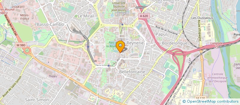 localisation de l'entreprise MADAME FLORENCE BARATHE à TOULOUSE