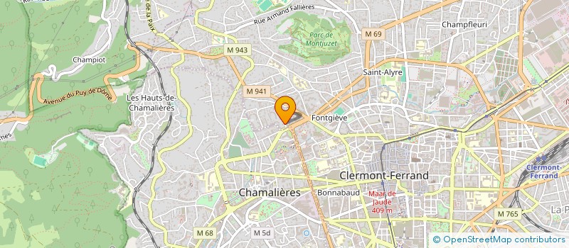 localisation de l'entreprise MADAME FLORENCE BARBIER  CLERMONT-FERRAND