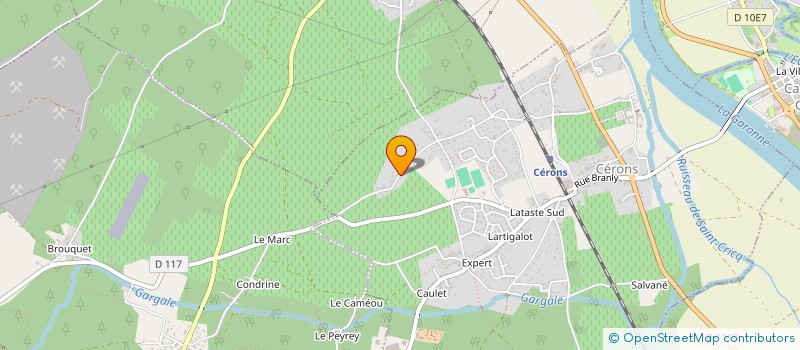 localisation de l'entreprise MADAME FLORENCE BARBOSA  LANDIRAS