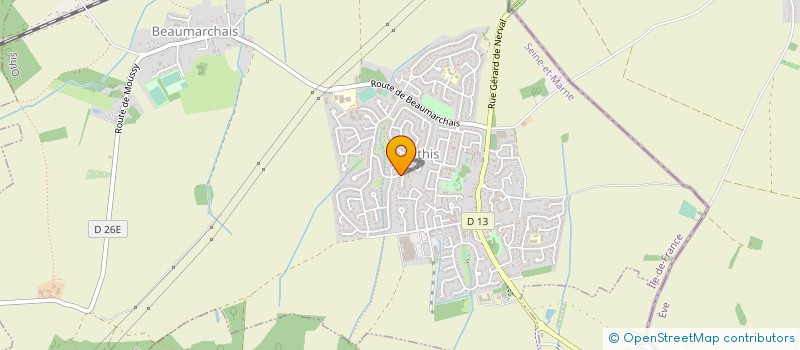 localisation de l'entreprise MADAME FLORENCE BARJOLIN  OTHIS