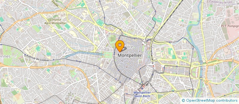 localisation de l'entreprise MADAME FLORENCE BARON à MONTPELLIER