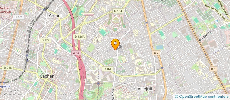 localisation de l'entreprise MADAME FLORENCE BARUCH  VILLEJUIF