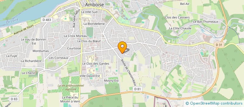 localisation de l'entreprise MADAME FLORENCE BATAILLON à AMBOISE