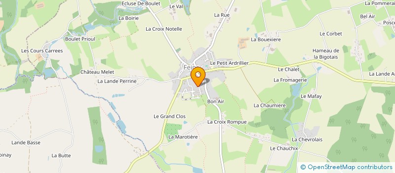 localisation de l'entreprise MADAME FLORENCE BAUDELOT à FEINS