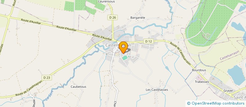 localisation de l'entreprise MADAME FLORENCE BAUDOT  CASTELMAYRAN