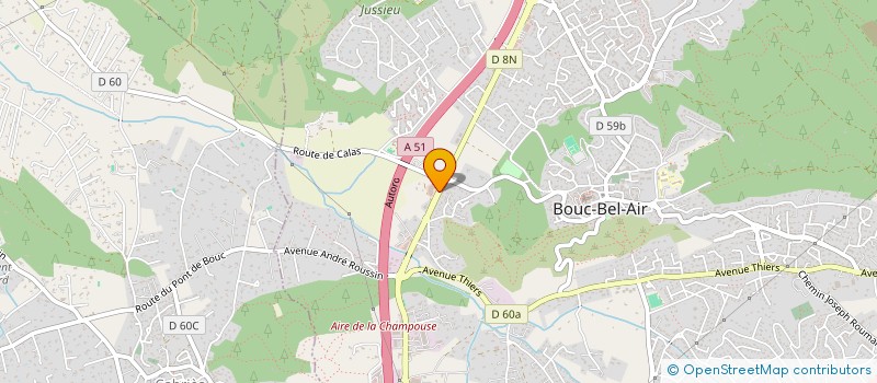 localisation de l'entreprise MADAME FLORENCE BEAUFILS  BOUC-BEL-AIR