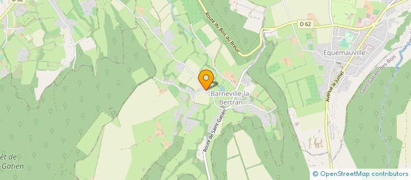 localisation de l'entreprise MADAME FLORENCE BEAUVAIS  BARNEVILLE-LA-BERTRAN
