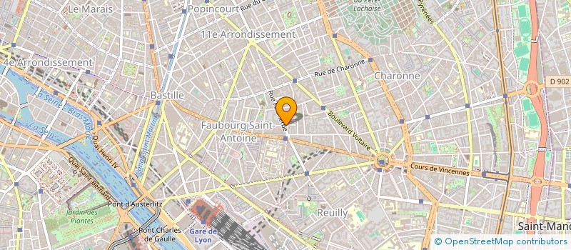 localisation de l'entreprise MADAME FLORENCE BEBON  PARIS