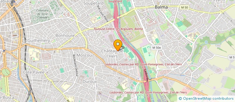 localisation de l'entreprise MADAME FLORENCE BEDOS à TOULOUSE