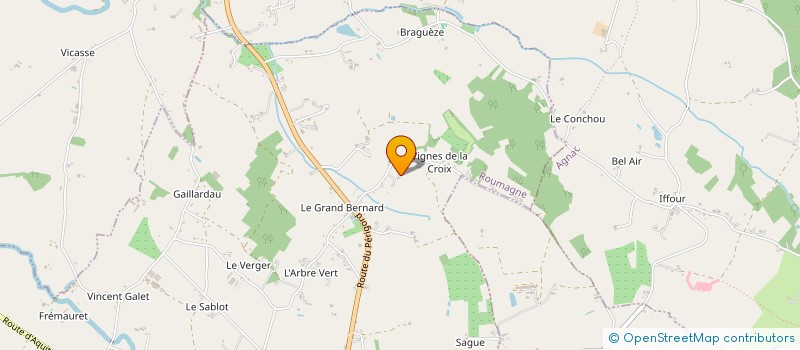 localisation de l'entreprise MADAME FLORENCE BEJOT  ROUMAGNE