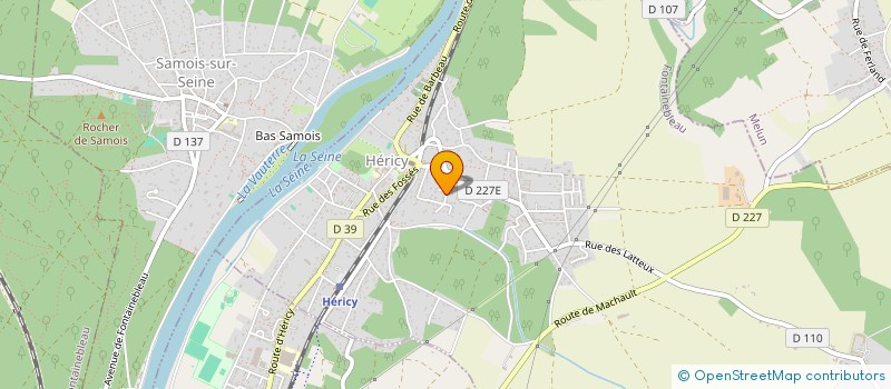 localisation de l'entreprise MADAME FLORENCE BELJAMBE  HERICY