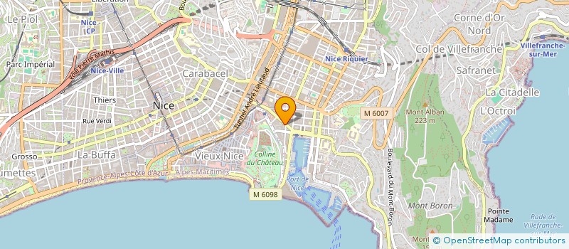 localisation de l'entreprise MADAME FLORENCE BEMON à NICE