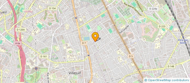 localisation de l'entreprise MADAME FLORENCE BENARIBI à VITRY-SUR-SEINE