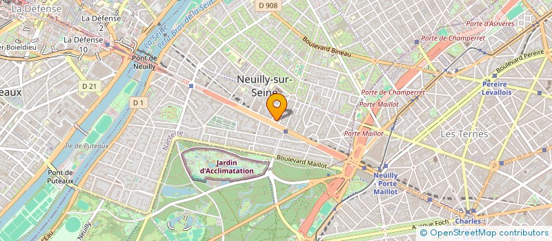 localisation de l'entreprise MADAME FLORENCE BENSAID à NEUILLY-SUR-SEINE