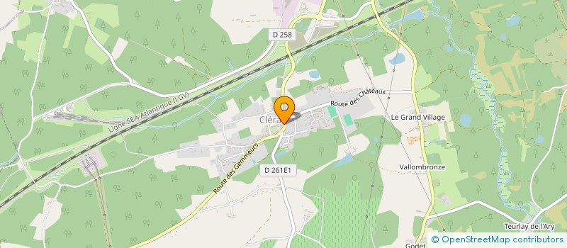 localisation de l'entreprise MADAME FLORENCE BENTEJAC  CLERAC