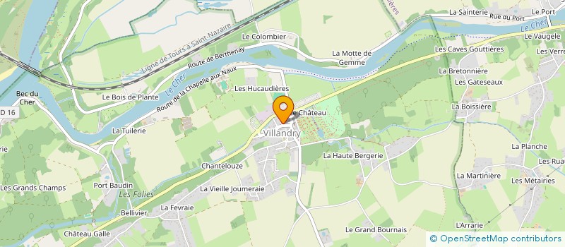 localisation de l'entreprise MADAME FLORENCE BERDONNEAU  BALLAN-MIRE