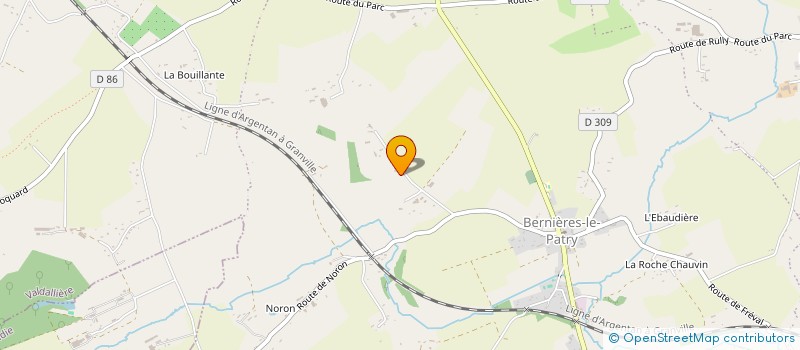 localisation de l'entreprise MADAME FLORENCE BERNIER  VALDALLIERE